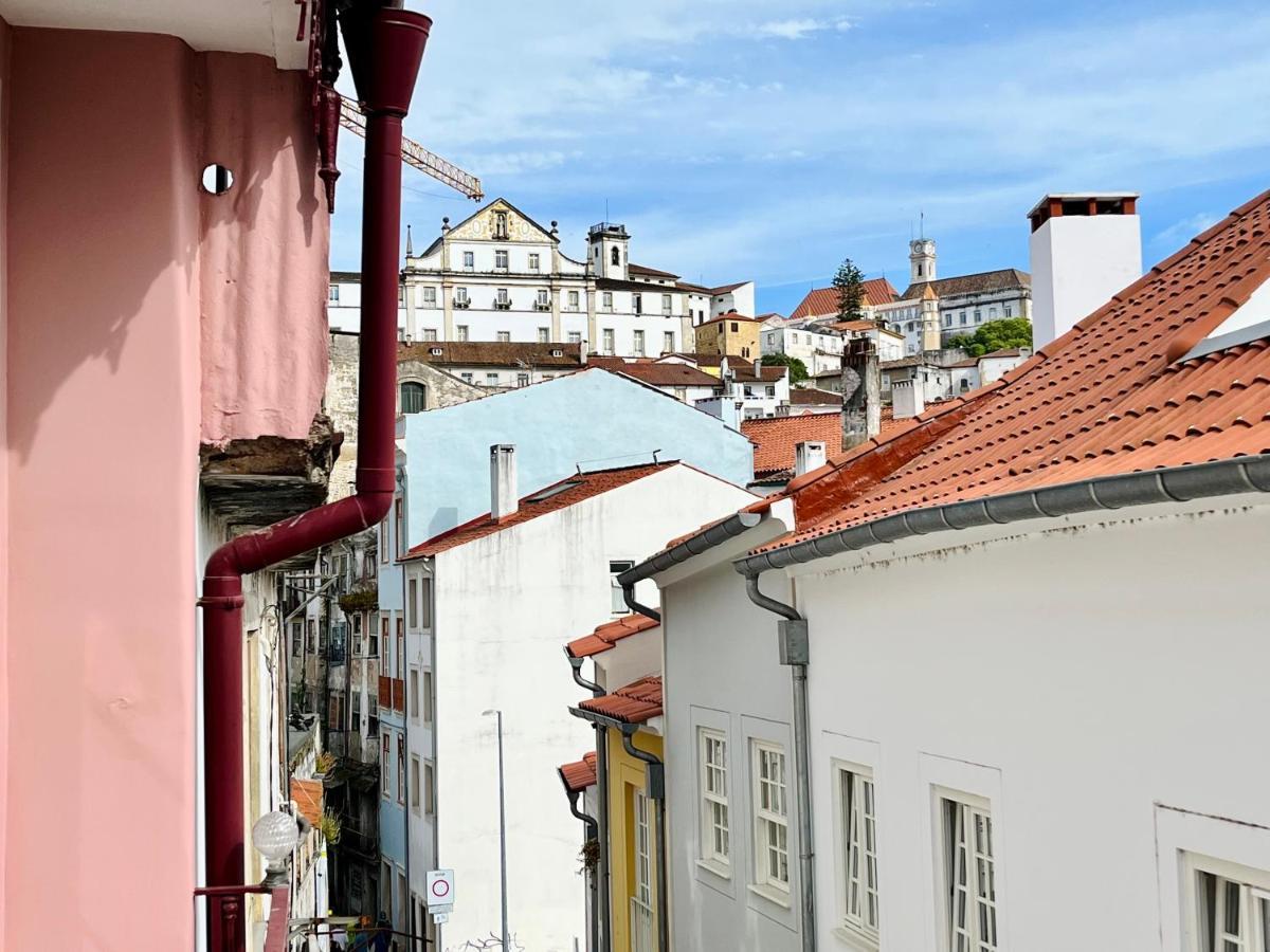 Casa Rosa Com Ac Apartman Coimbra Kültér fotó